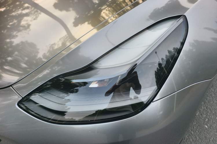 Used Tesla Model 3 2021 Performance High-Performance All-Wheel-Drive Version Left Front Headlight