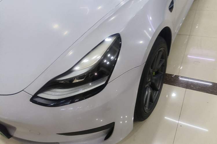 Used Tesla Model 3 2021 Revised Version Standard Range Rear-Wheel Drive Upgraded Edition 3D1 Left Front Headlight