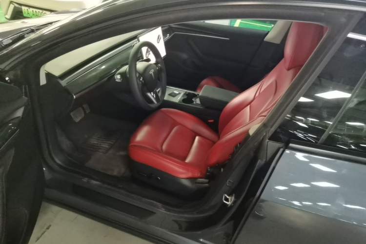 Used Tesla Model 3 2021 Standard Range Rear-Wheel Drive Upgraded Version 3D6 Left Front Seat