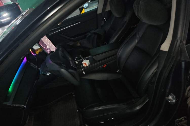 Used Tesla Model 3 2021 Revised Performance Version with All-Wheel Drive 3D1 Left Front Seat
