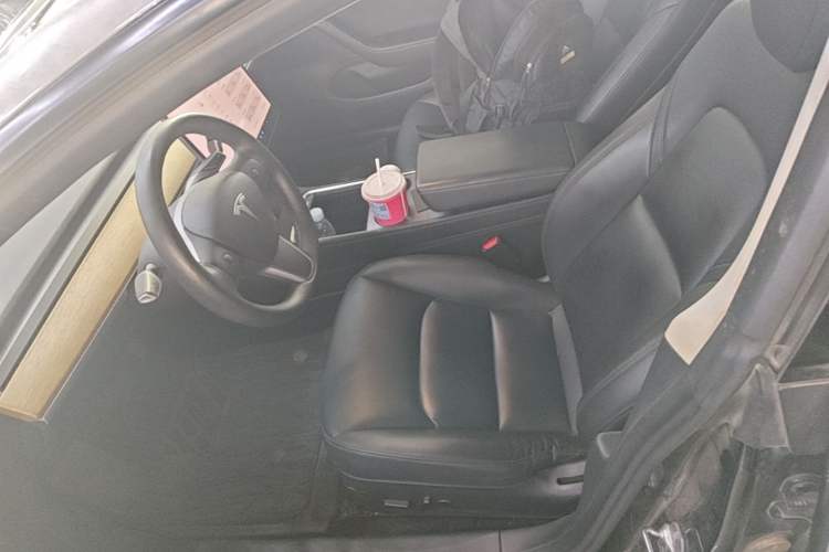 Used Tesla Model 3 2021 Standard Range Rear-Wheel Drive Upgraded Version 3D6 Left Front Seat