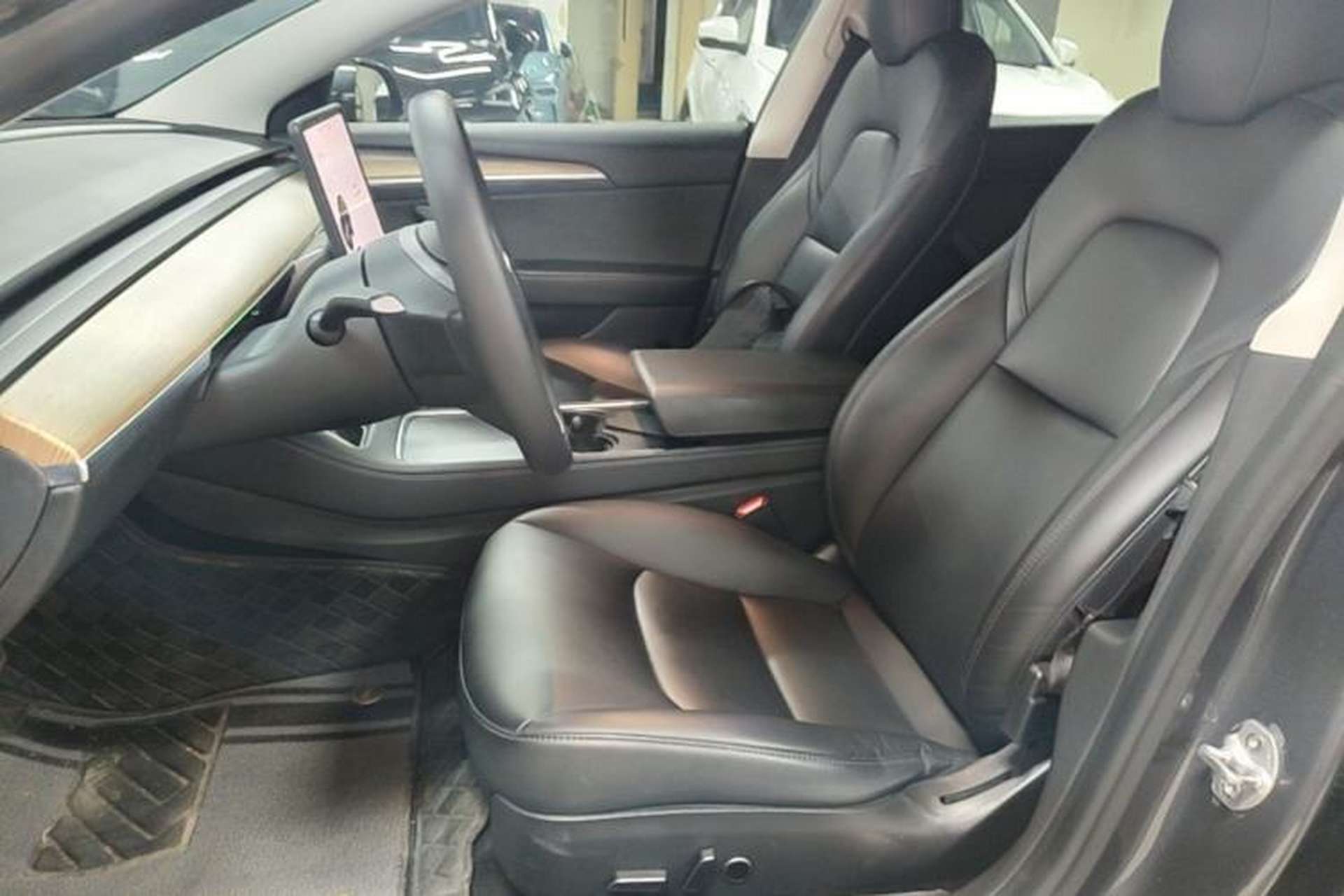 Used Tesla Model 3 2021 Revised Version Standard Range Rear-Wheel Drive Upgraded Edition 3D1 Left Front Seat