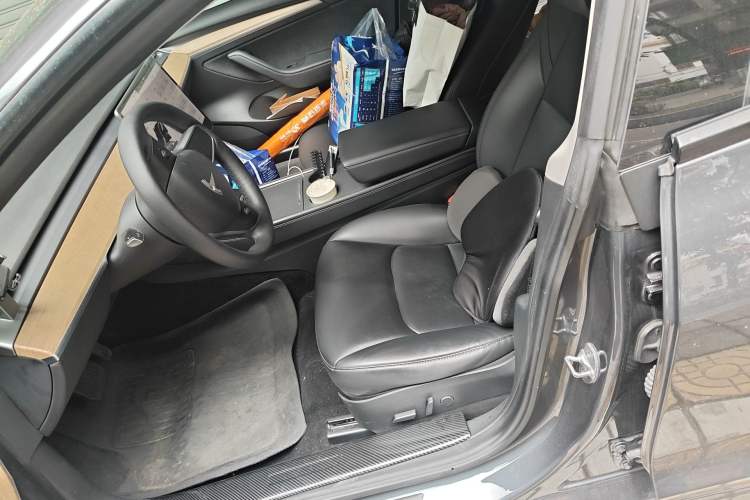 Used Tesla Model 3 2021 Standard Range Rear-Wheel Drive Upgraded Version 3D6 Left Front Seat
