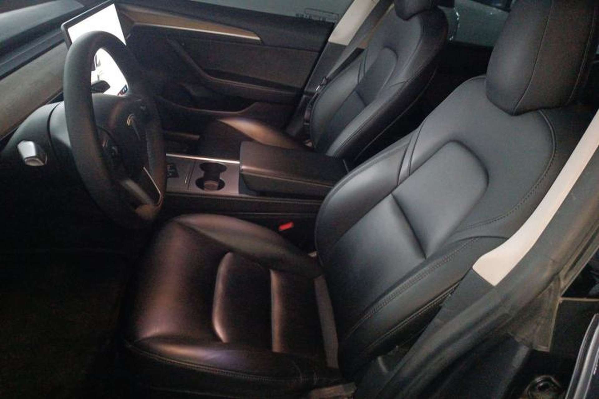 Used Tesla Model 3 2021 Revised Version Standard Range Rear-Wheel Drive Upgraded Edition 3D1 Left Front Seat