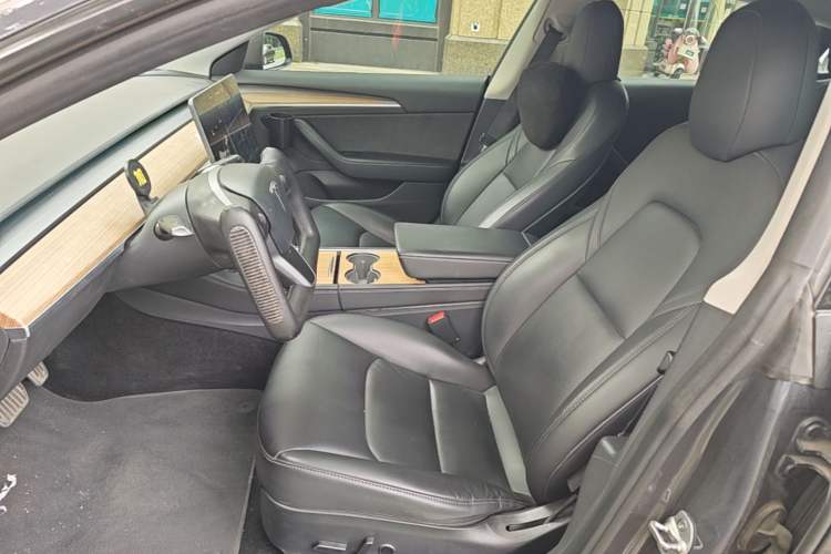 Used Tesla Model 3 2021 Revised Version Standard Range Rear-Wheel Drive Upgraded Edition 3D1 Left Front Seat