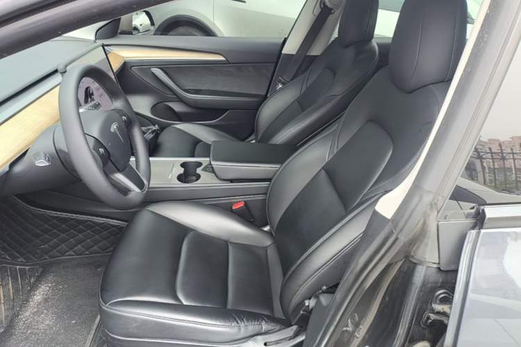 Used Tesla Model 3 2021 Revised Version Standard Range Rear-Wheel Drive Upgraded Edition 3D1 Left Front Seat