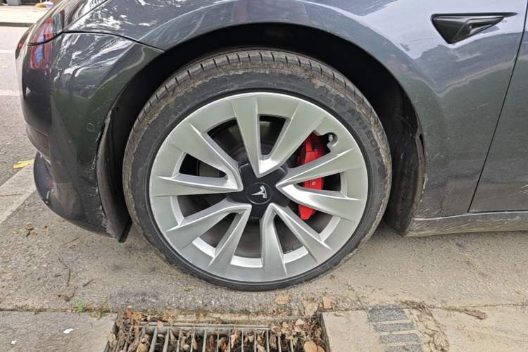 Used Tesla Model 3 2021 Revised Version Standard Range Rear-Wheel Drive Upgraded Edition 3D1 Left Front Wheel Hub