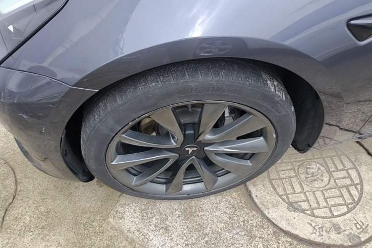 Used Tesla Model 3 2021 Revised Version Standard Range Rear-Wheel Drive Upgraded Edition 3D1 Left Front Wheel Hub