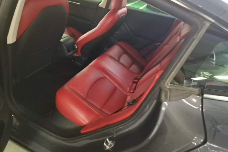 Used Tesla Model 3 2021 Standard Range Rear-Wheel Drive Upgraded Version 3D6 Left Rear Seat