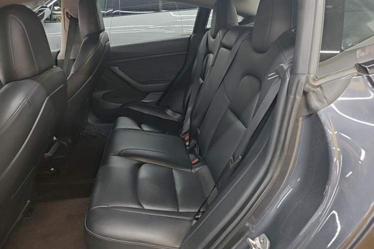 Used Tesla Model 3 2021 Revised Performance Version with All-Wheel Drive 3D1 Left Rear Seat
