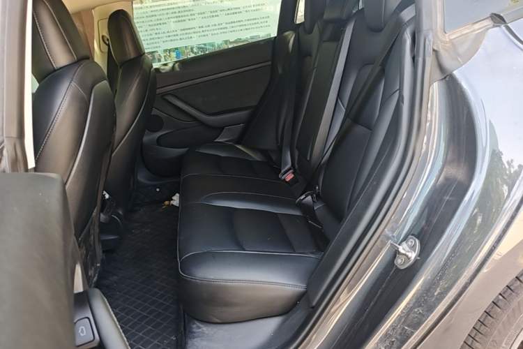 Used Tesla Model 3 2021 Performance High-Performance All-Wheel-Drive Version Left Rear Seat