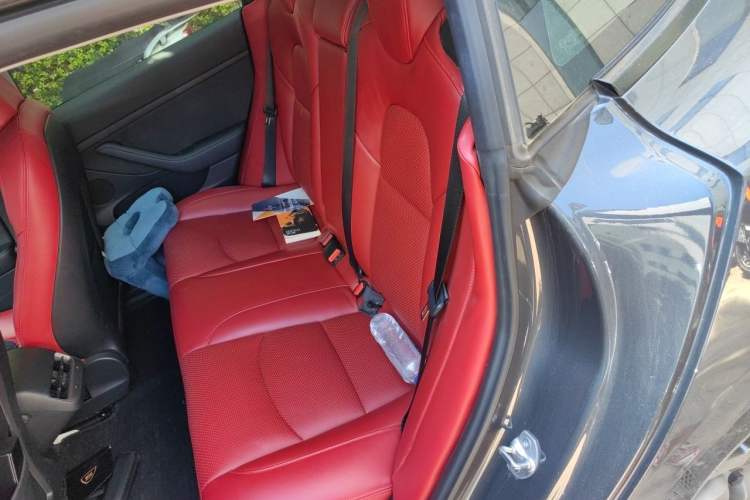 Used Tesla Model 3 2021 Standard Range Rear-Wheel Drive Upgraded Version 3D6 Left Rear Seat
