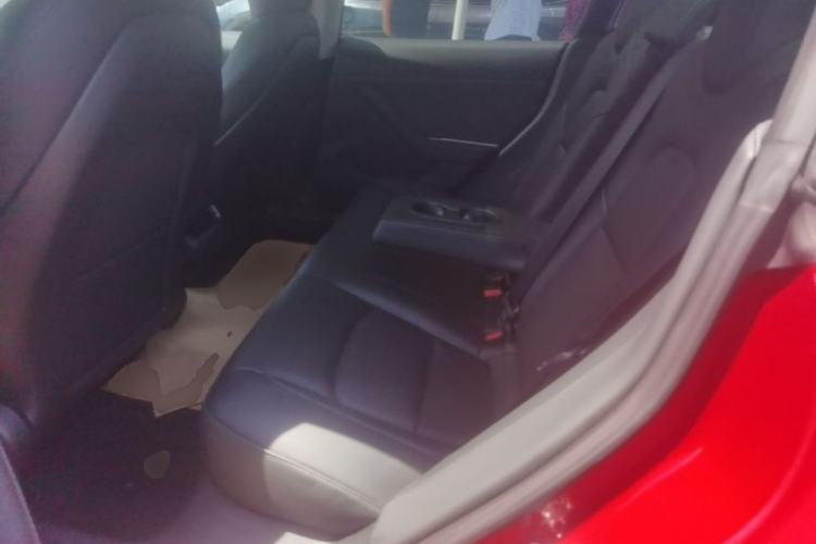 Used Tesla Model 3 2021 Performance High-Performance All-Wheel-Drive Version 3D6 Left Rear Seat