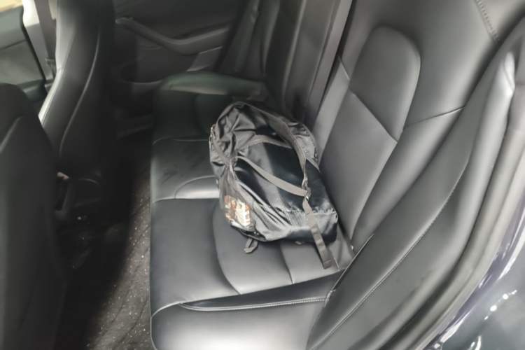 Used Tesla Model 3 2021 Revised Version Standard Range Rear-Wheel Drive Upgraded Edition 3D1 Left Rear Seat