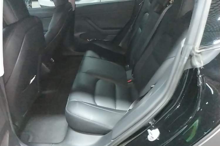 Used Tesla Model 3 2021 Standard Range Rear-Wheel Drive Upgraded Version 3D6 Left Rear Seat