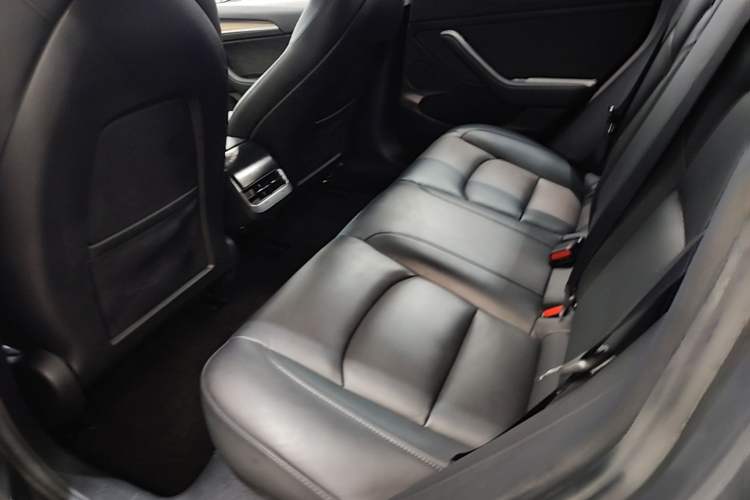 Used Tesla Model 3 2021 Revised Version Standard Range Rear-Wheel Drive Upgraded Edition 3D1 Left Rear Seat