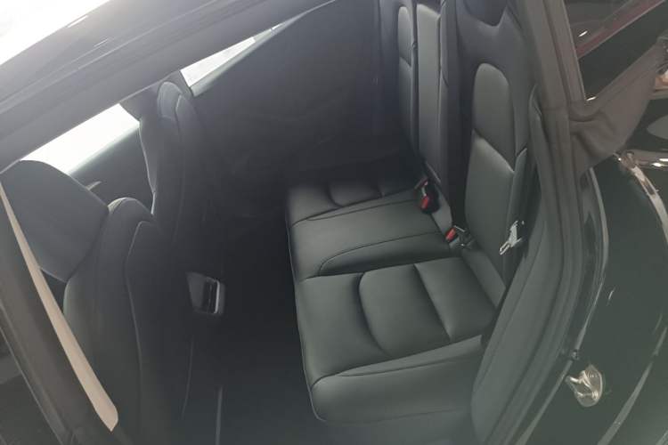 Used Tesla Model 3 2021 Standard Range Rear-Wheel Drive Upgraded Version 3D6 Left Rear Seat
