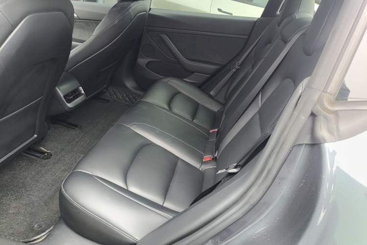 Used Tesla Model 3 2021 Revised Version Standard Range Rear-Wheel Drive Upgraded Edition 3D1 Left Rear Seat