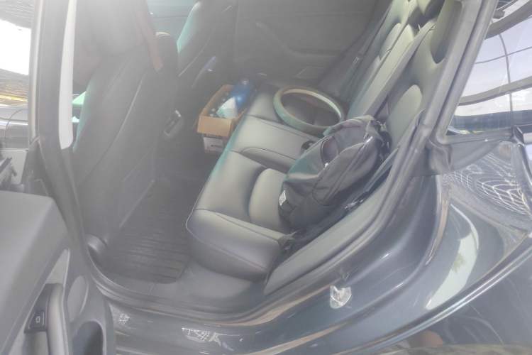 Used Tesla Model 3 2021 Performance High-Performance All-Wheel-Drive Version 3D6 Left Rear Seat