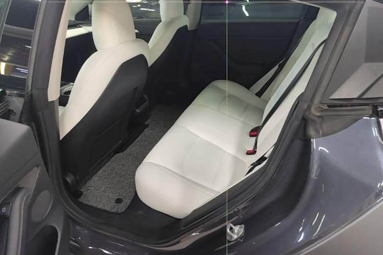 Used Tesla Model 3 2021 Standard Range Rear-Drive Upgraded Version Left Rear Seat