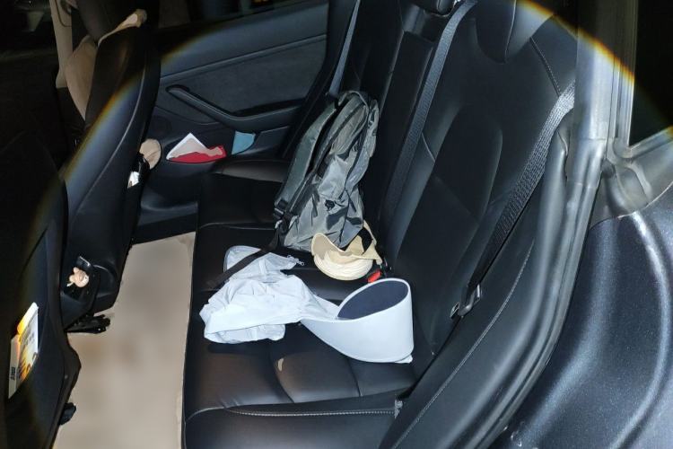 Used Tesla Model 3 2021 Standard Range Rear-Wheel Drive Upgraded Version 3D6 Left Rear Seat