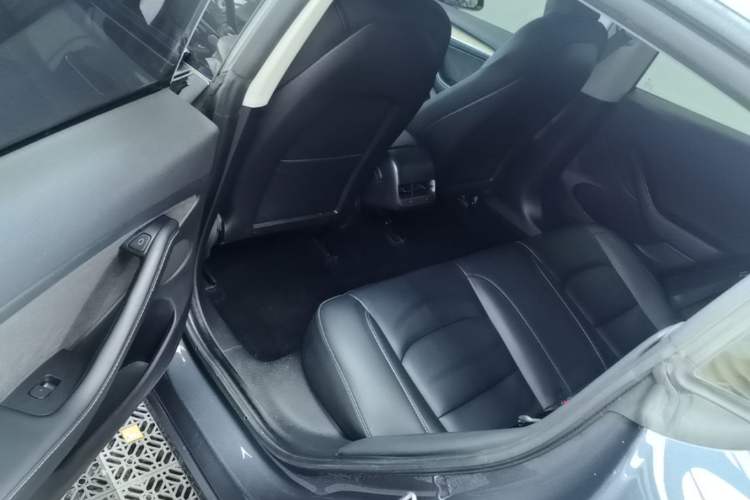 Used Tesla Model 3 2021 Standard Range Rear-Wheel Drive Upgraded Version 3D6 Left Rear Seat