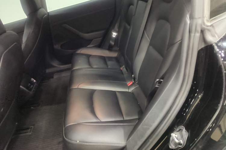 Used Tesla Model 3 2021 Revised Version Standard Range Rear-Wheel Drive Upgraded Edition 3D1 Left Rear Seat