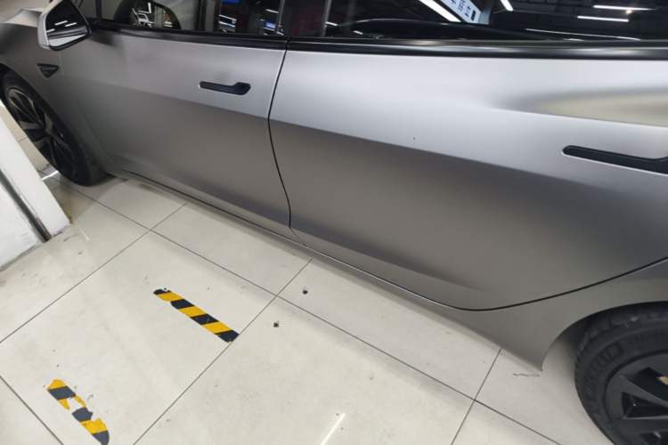 Used Tesla Model 3 2021 Standard Range Rear-Wheel Drive Upgraded Version 3D6 Left Side Sill