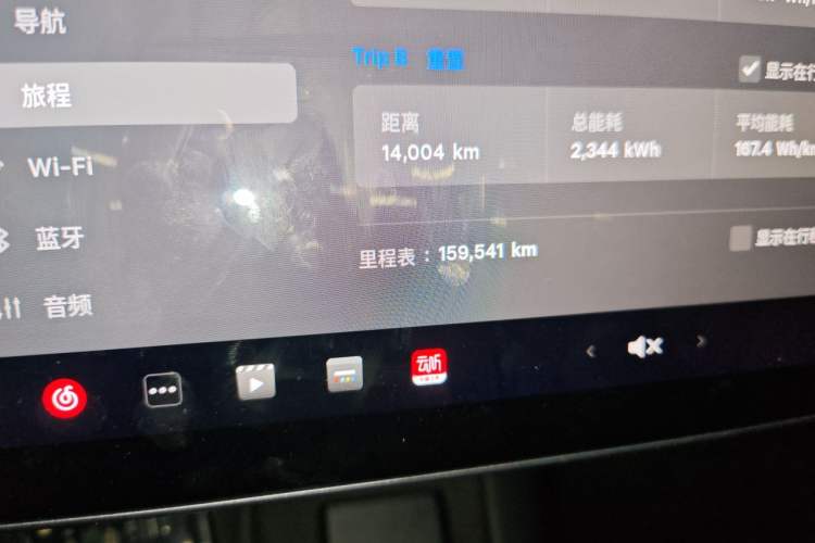 Used Tesla Model 3 2021 Revised Performance Version with All-Wheel Drive 3D1 Odometer Close Up