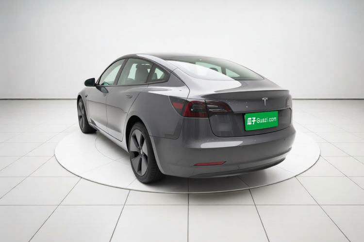 Used Tesla Model 3 2021 Standard Range Rear-Wheel Drive Upgraded Version 3D6 Rear Left 45 Deg