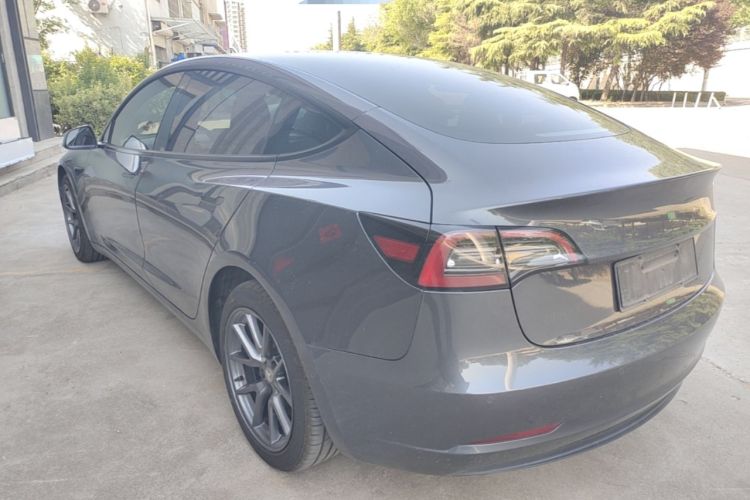 Used Tesla Model 3 2021 Standard Range Rear-Wheel Drive Upgraded Version 3D6 Rear Left 45 Deg