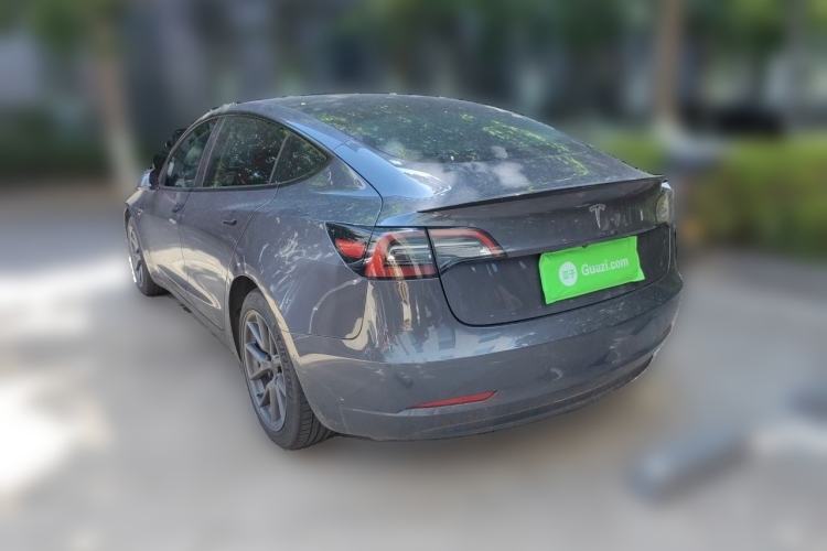 Used Tesla Model 3 2021 Standard Range Rear-Wheel Drive Upgraded Version 3D6 Rear Left 45 Deg