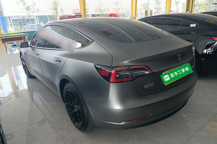 Used Tesla Model 3 2021 Standard Range Rear-Wheel Drive Upgraded Version 3D6 Rear Left 45 Deg