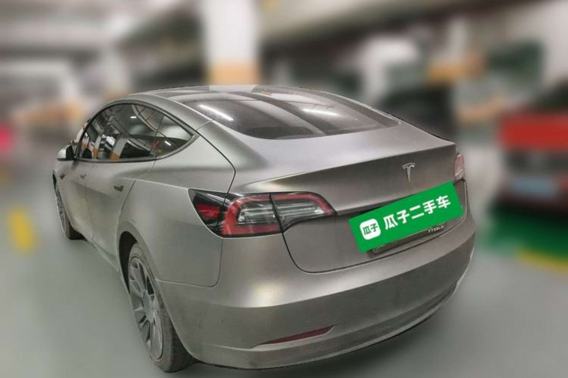 Used Tesla Model 3 2021 Standard Range Rear-Wheel Drive Upgraded Version 3D6 Rear Left 45 Deg