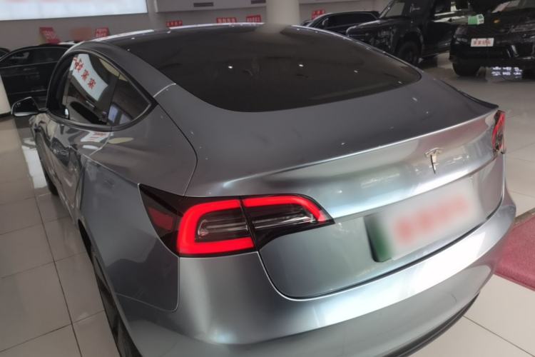 Used Tesla Model 3 2021 Standard Range Rear-Wheel Drive Upgraded Version 3D6 Rear Left 45 Deg