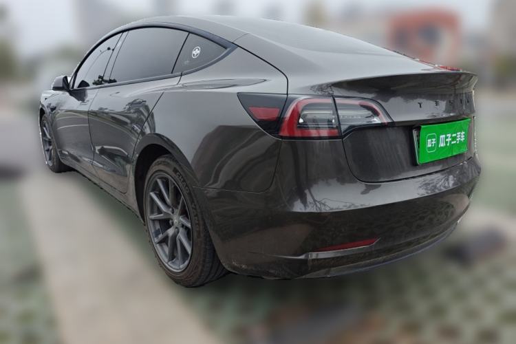 Used Tesla Model 3 2021 Revised Version Standard Range Rear-Wheel Drive Upgraded Edition 3D1 Rear Left 45 Deg