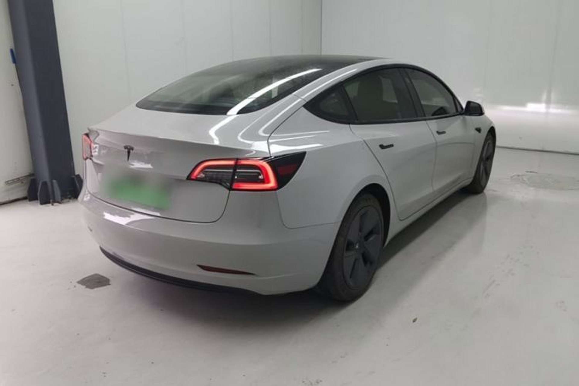 Used Tesla Model 3 2021 Standard Range Rear-Wheel Drive Upgraded Version 3D6 Rear Right 45 Deg