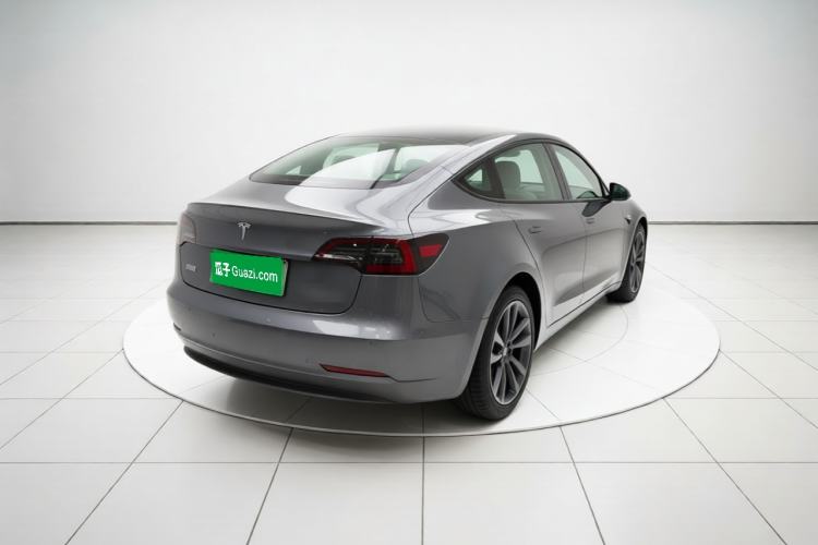 Used Tesla Model 3 2021 Standard Range Rear-Wheel Drive Upgraded Version 3D6 Rear Right 45 Deg