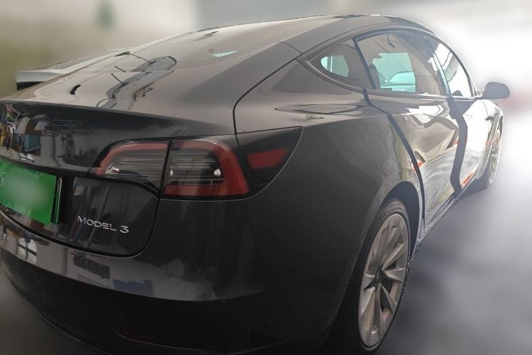 Used Tesla Model 3 2021 Standard Range Rear-Wheel Drive Upgraded Version 3D6 Rear Right 45 Deg