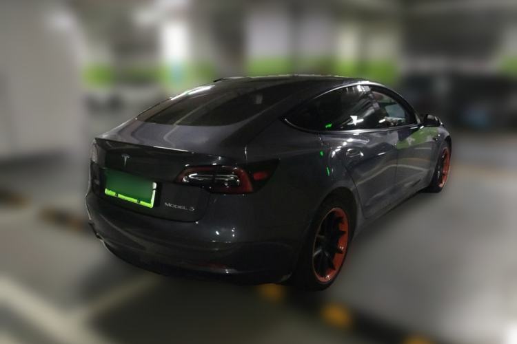 Used Tesla Model 3 2021 Standard Range Rear-Wheel Drive Upgraded Version 3D6 Rear Right 45 Deg