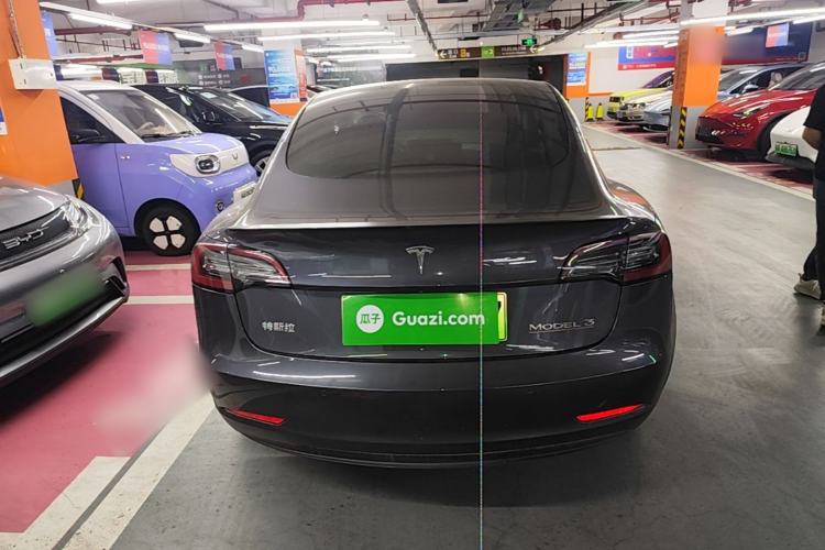Used Tesla Model 3 2021 Revised Version II – Performance High-Performance All-Wheel-Drive Edition Rear