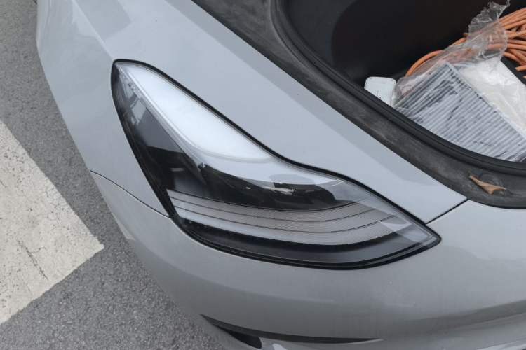 Used Tesla Model 3 2021 Revised Version Standard Range Rear-Wheel Drive Upgraded Edition 3D1 Right Front Headlight