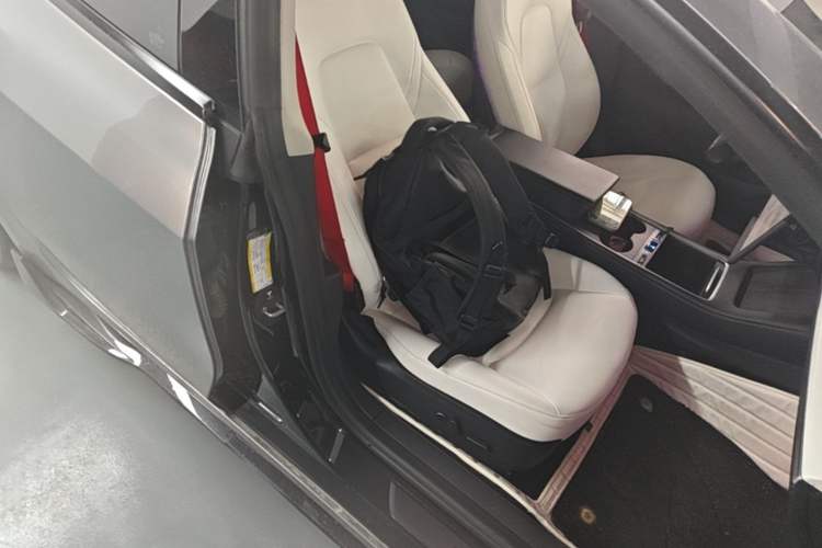 Used Tesla Model 3 2021 Performance High-Performance All-Wheel-Drive Version Right Front Seat