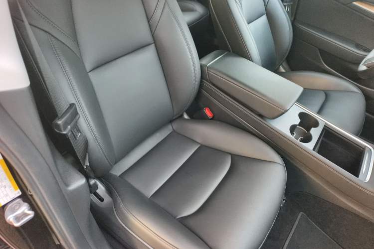 Used Tesla Model 3 2021 Performance High-Performance All-Wheel-Drive Version Right Front Seat
