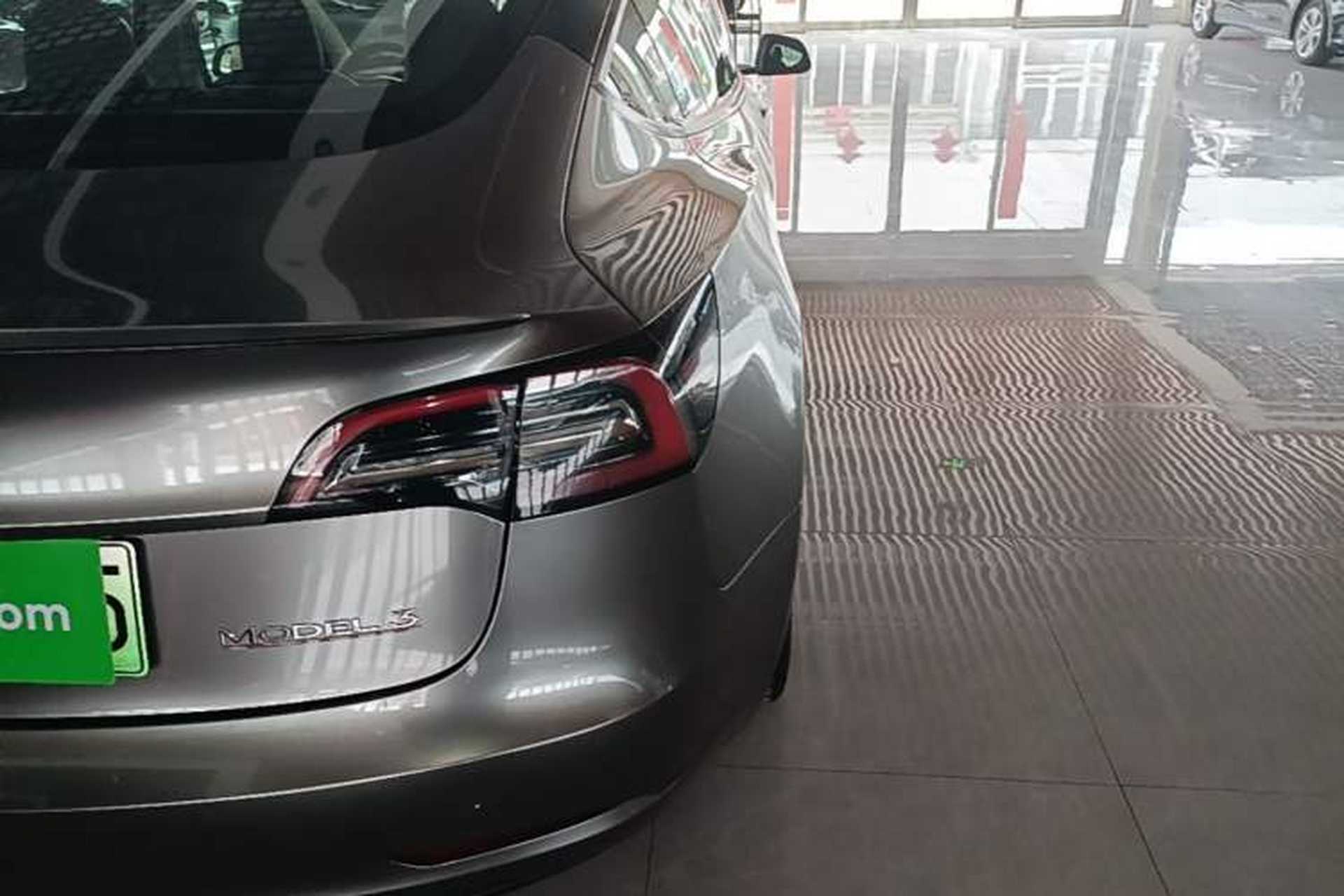 Used Tesla Model 3 2021 Performance High-Performance All-Wheel-Drive Version Right Rear Taillight
