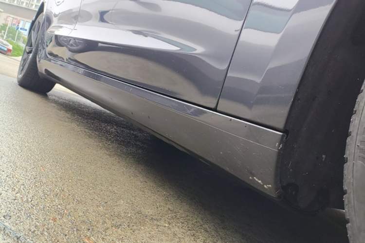 Used Tesla Model 3 2021 Revised Version Standard Range Rear-Wheel Drive Upgraded Edition 3D1 Right Side Sill