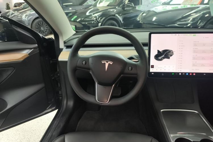 Used Tesla Model 3 2021 Revised Version Standard Range Rear-Wheel Drive Upgraded Edition 3D1 Steering Wheel