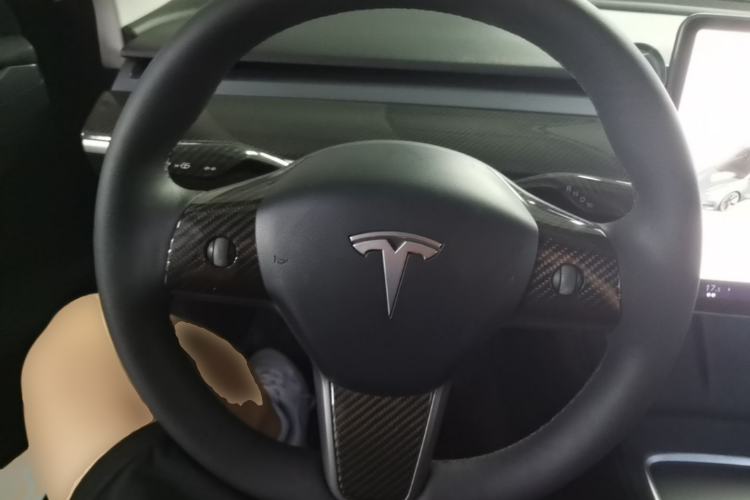 Used Tesla Model 3 2021 Standard Range Rear-Wheel Drive Upgraded Version 3D6 Steering Wheel