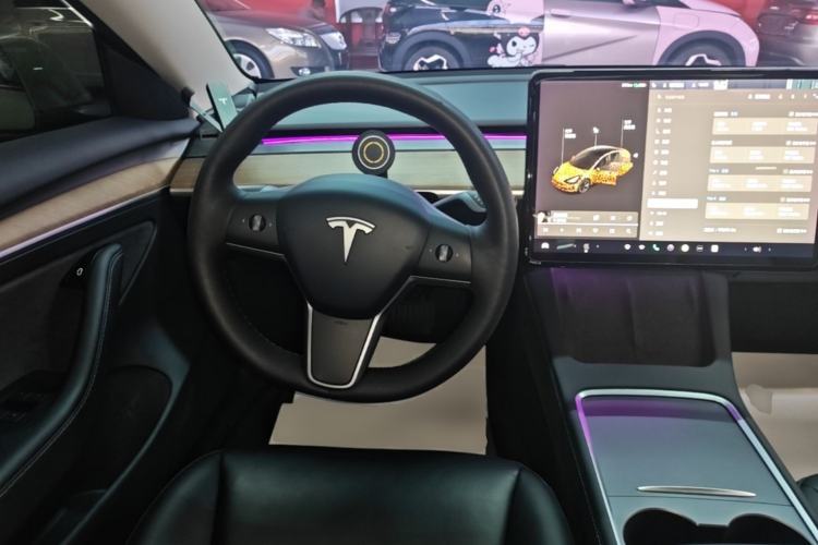 Used Tesla Model 3 2021 Standard Range Rear-Drive Upgraded Version Steering Wheel