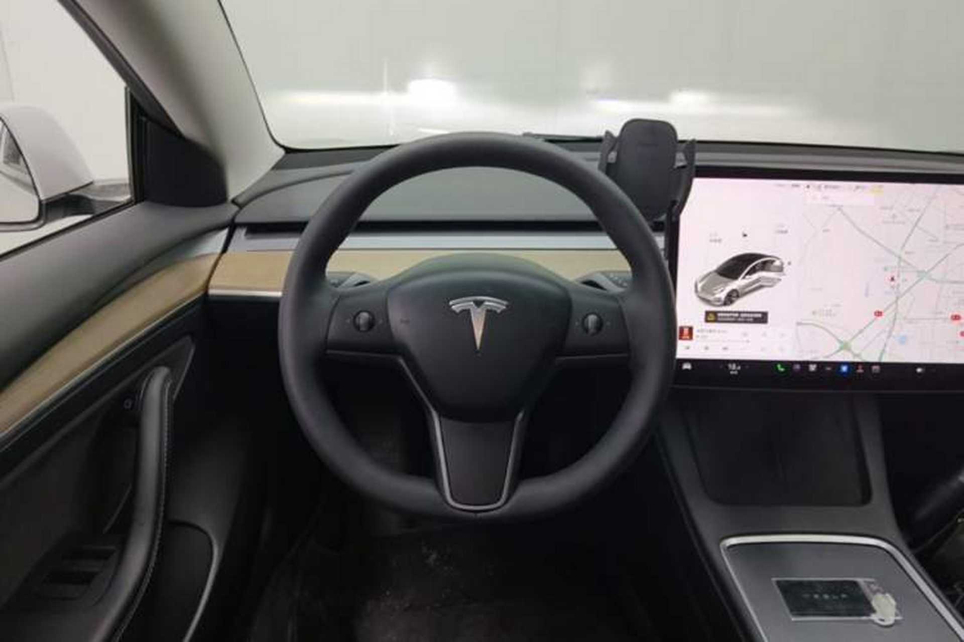 Used Tesla Model 3 2021 Standard Range Rear-Wheel Drive Upgraded Version 3D6 Steering Wheel